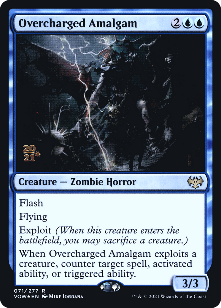 Overcharged Amalgam [Innistrad: Crimson Vow Prerelease Promos] | Grognard Games