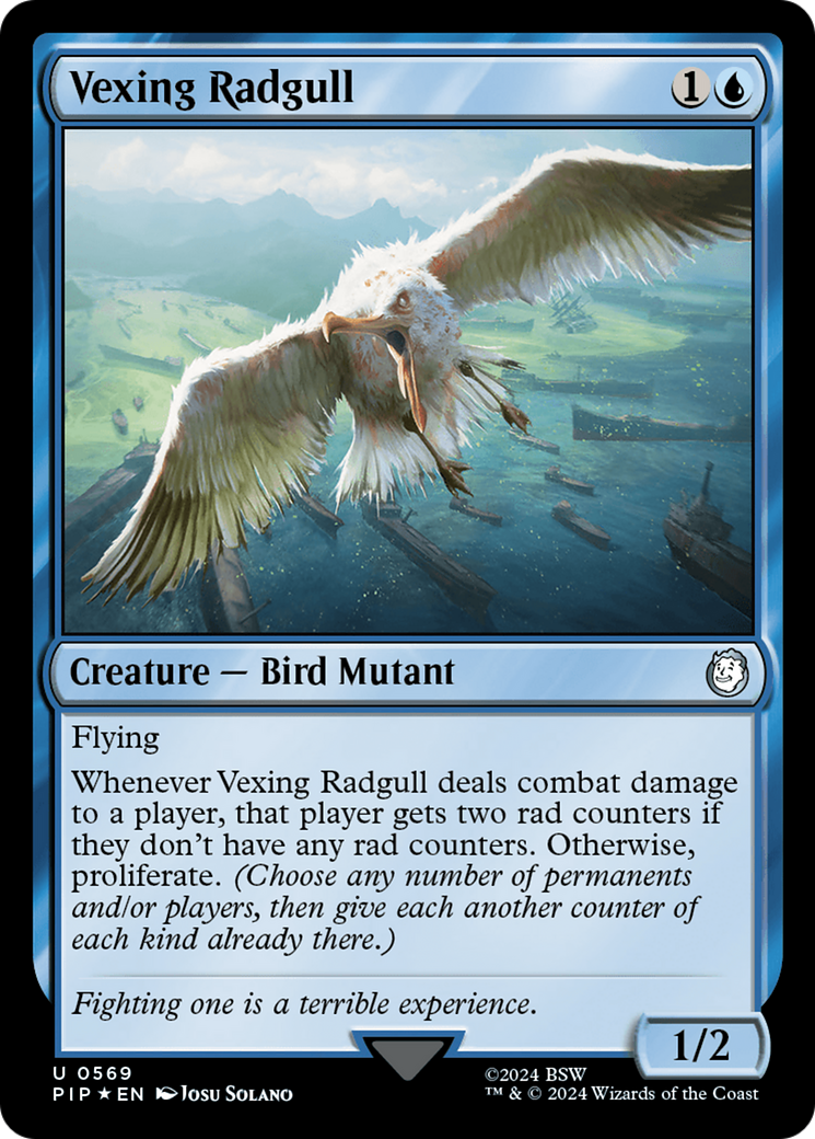 Vexing Radgull (Surge Foil) [Fallout] | Grognard Games