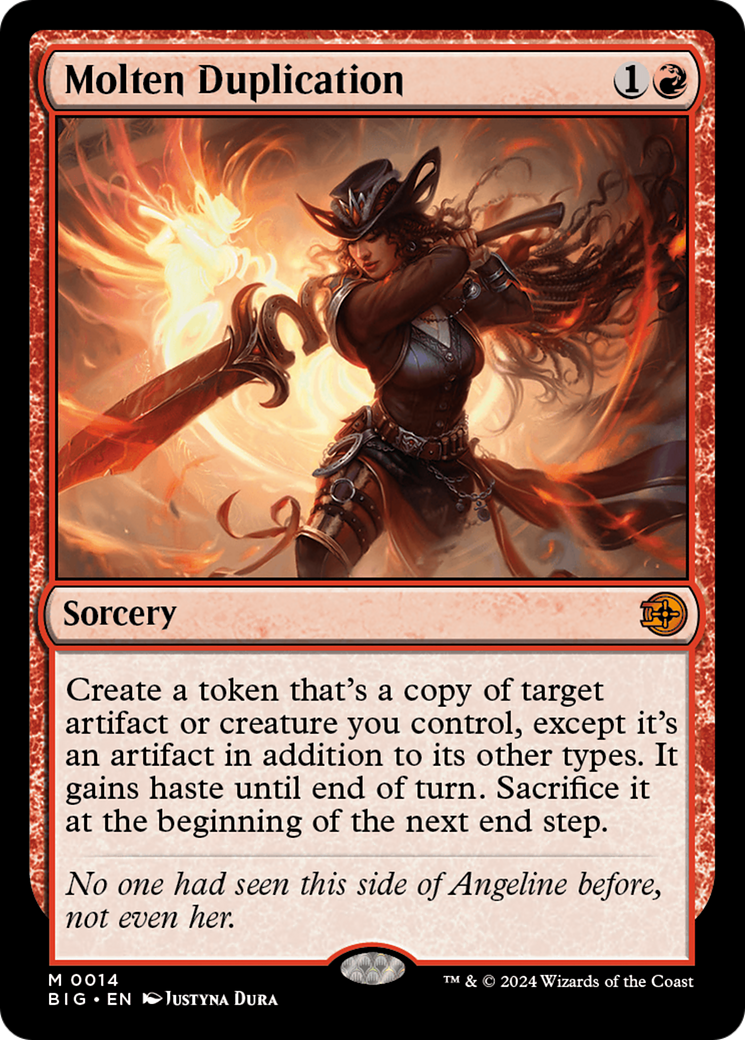Molten Duplication (BIG-014) - The Big Score Foil | Grognard Games