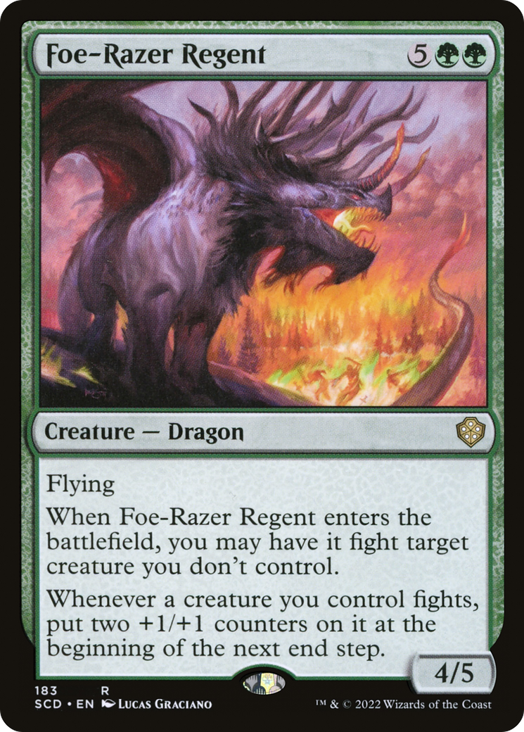 Foe-Razer Regent [Starter Commander Decks] | Grognard Games