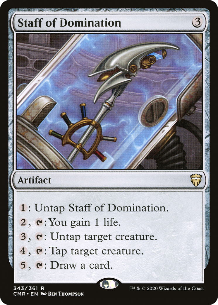 Staff of Domination [Commander Legends] | Grognard Games
