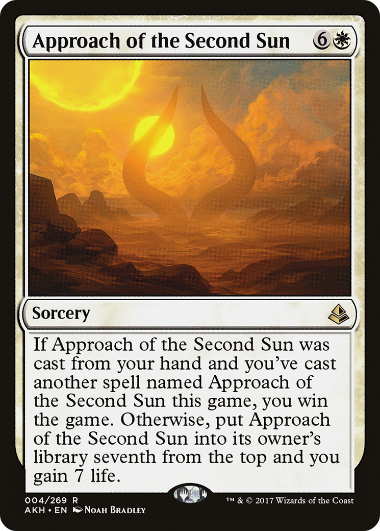 Approach of the Second Sun [Amonkhet] | Grognard Games