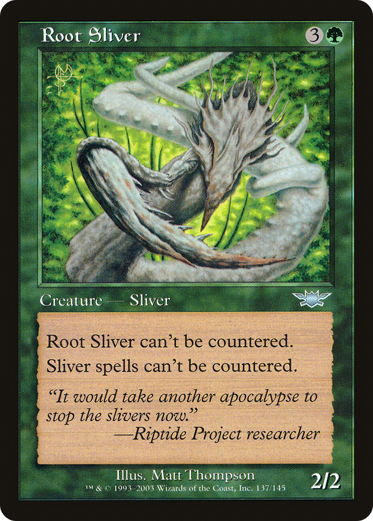 Root Sliver (LGN-137) - Legions Foil | Grognard Games