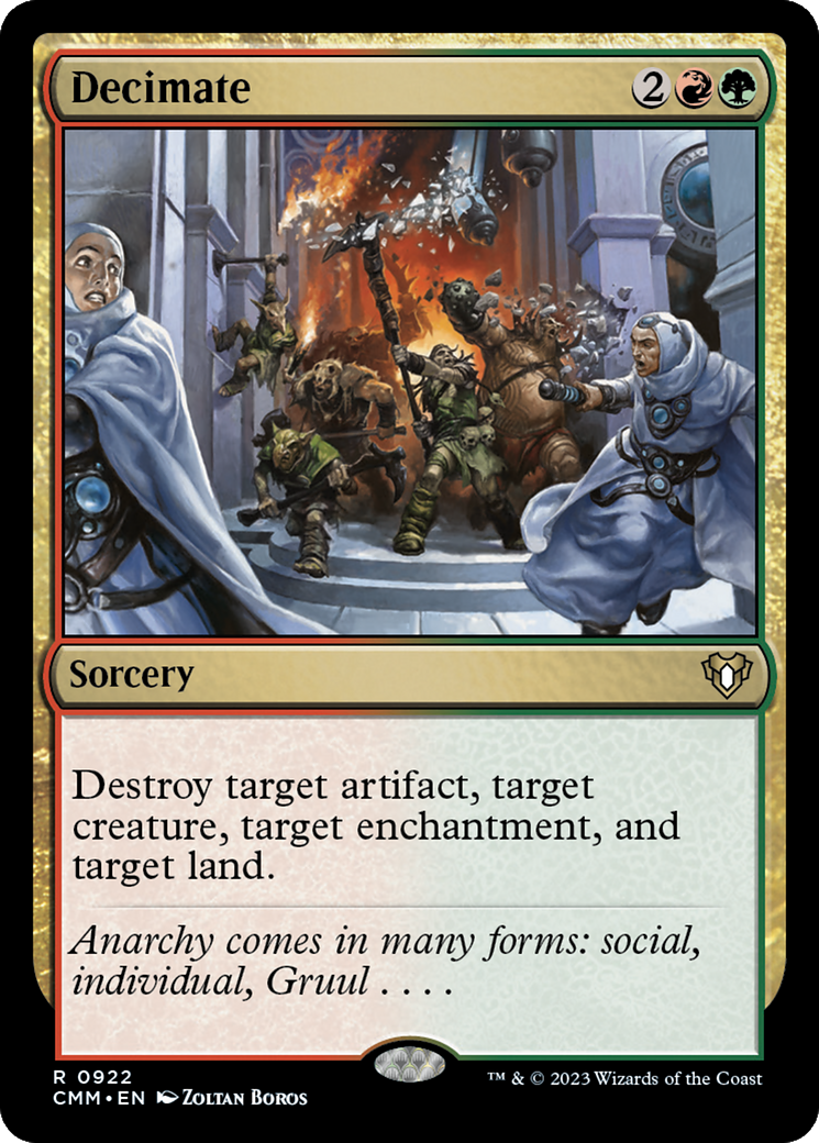Decimate [Commander Masters] | Grognard Games