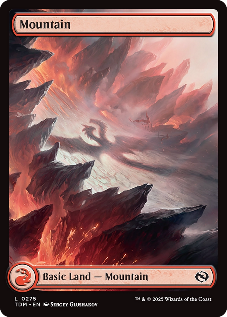 Mountain (0275) [Tarkir: Dragonstorm] | Grognard Games
