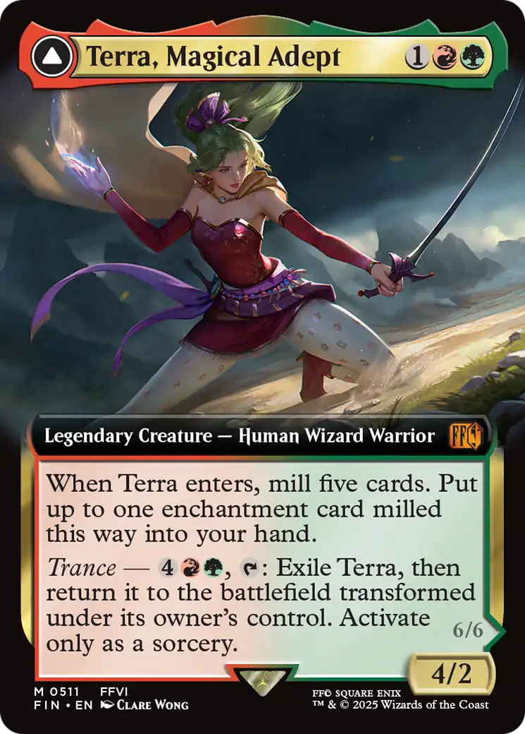 Terra, Magical Adept // Esper Terra (Extended Art) [FINAL FANTASY] | Grognard Games