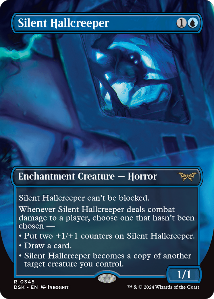 Silent Hallcreeper (Borderless) [Duskmourn: House of Horror] | Grognard Games