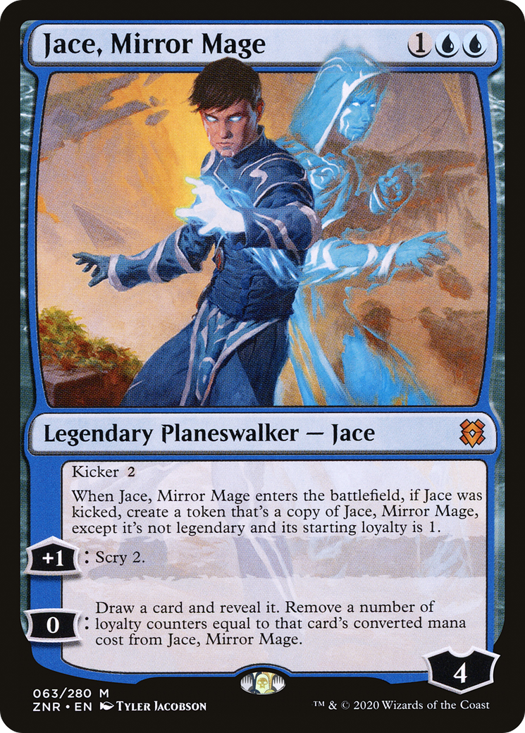 Jace, Mirror Mage [Zendikar Rising] | Grognard Games