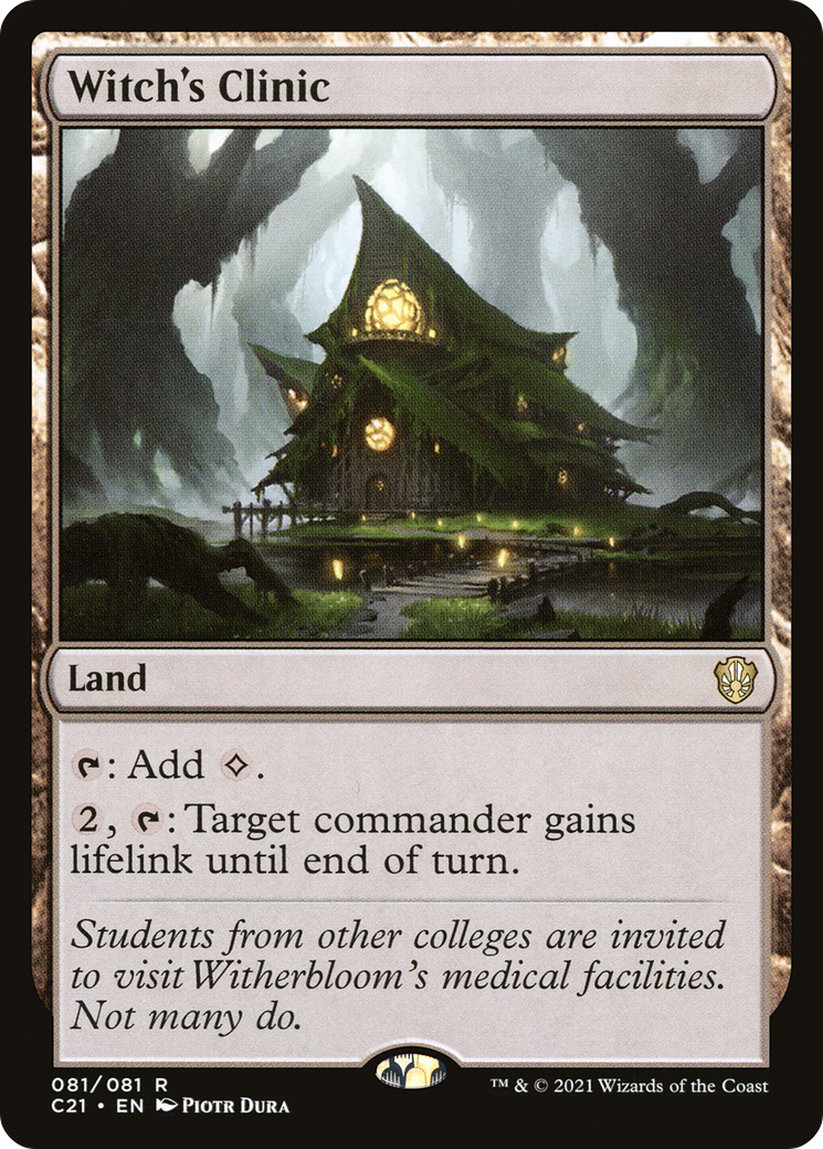 Witch's Clinic [Commander 2021] | Grognard Games