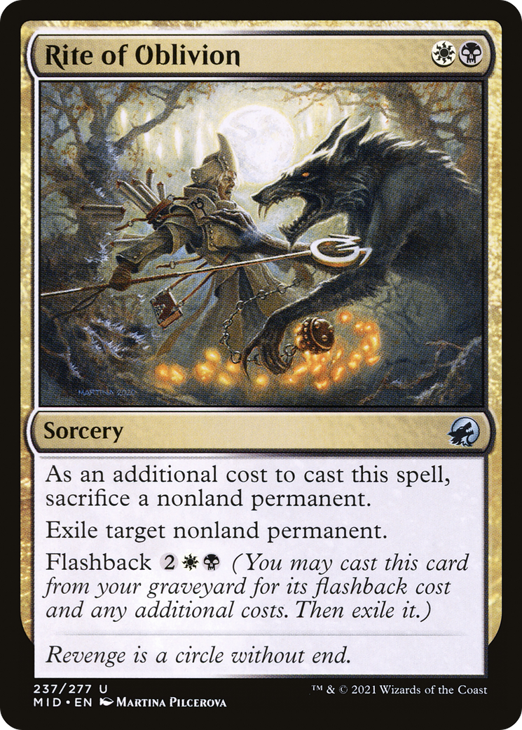 Rite of Oblivion [Innistrad: Midnight Hunt] | Grognard Games