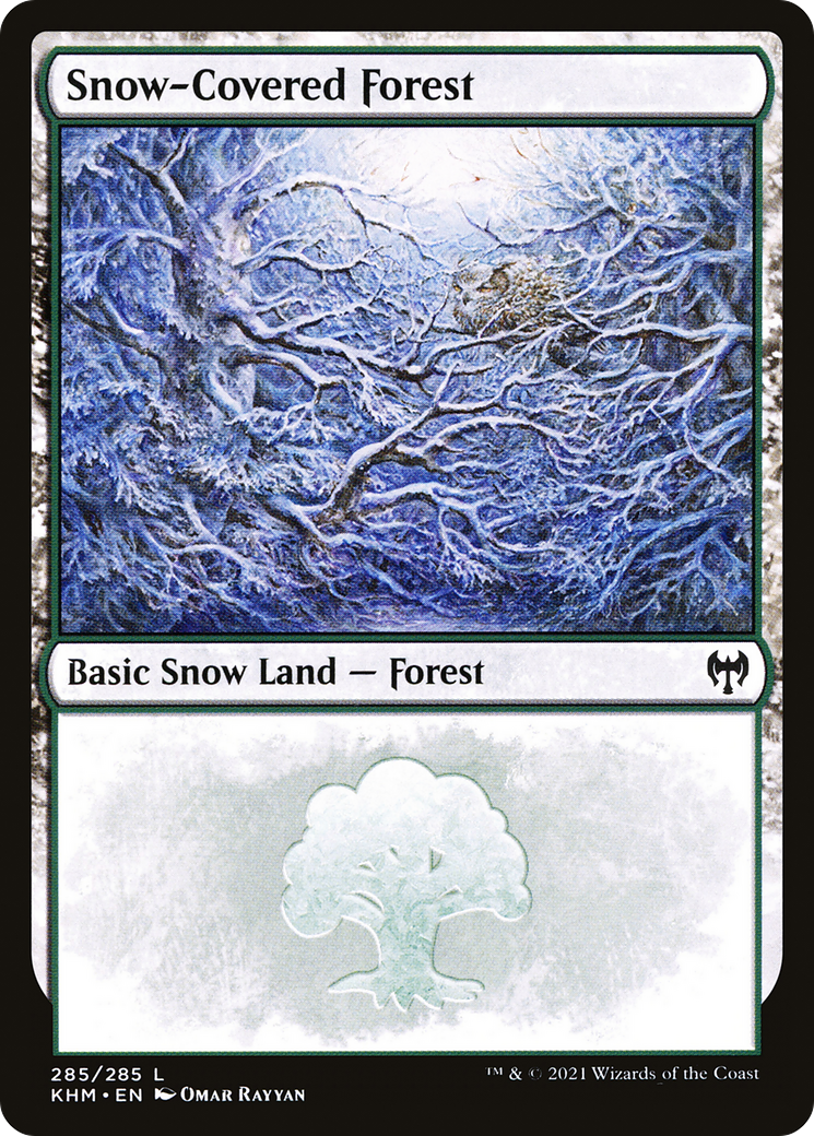 Snow-Covered Forest (285) [Kaldheim] | Grognard Games