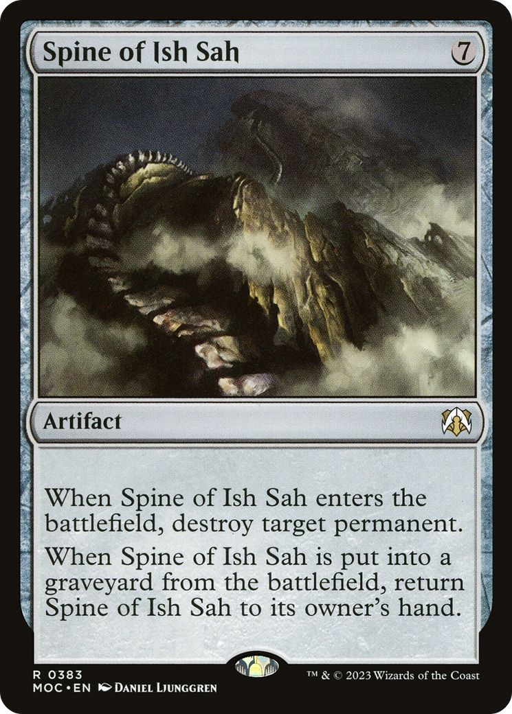 Spine of Ish Sah [March of the Machine Commander] | Grognard Games