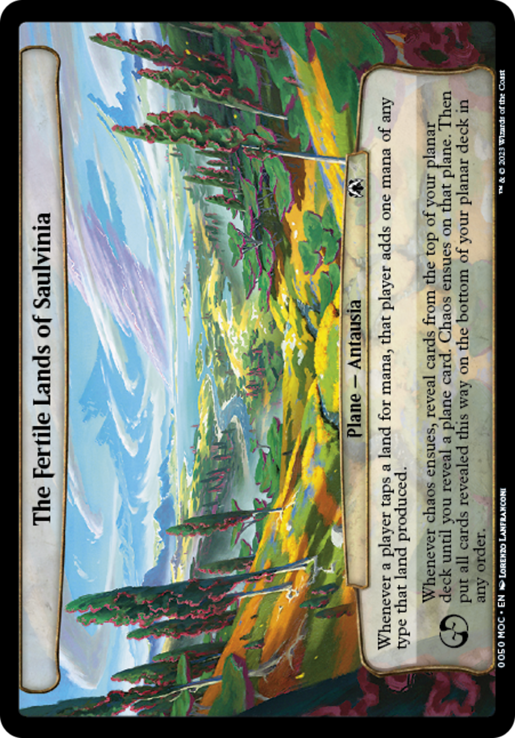 The Fertile Lands of Saulvinia [March of the Machine Commander] | Grognard Games