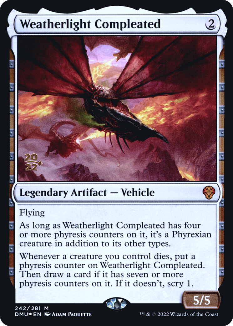 Weatherlight Compleated [Dominaria United Prerelease Promos] | Grognard Games