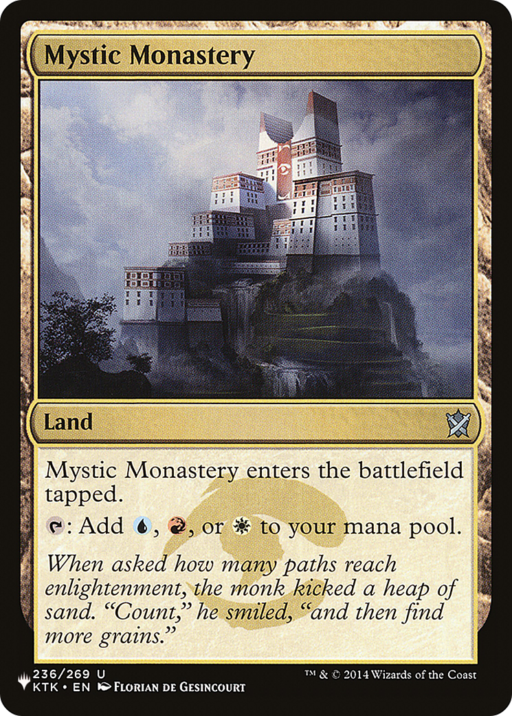 Mystic Monastery [The List] | Grognard Games