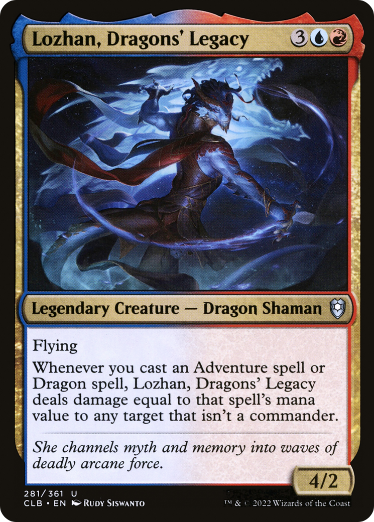 Lozhan, Dragons' Legacy [Commander Legends: Battle for Baldur's Gate] | Grognard Games