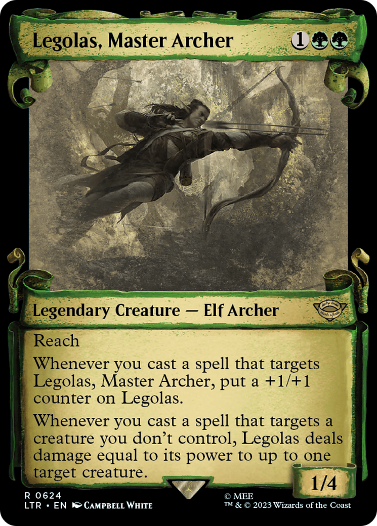 Legolas, Master Archer [The Lord of the Rings: Tales of Middle-Earth Showcase Scrolls] | Grognard Games