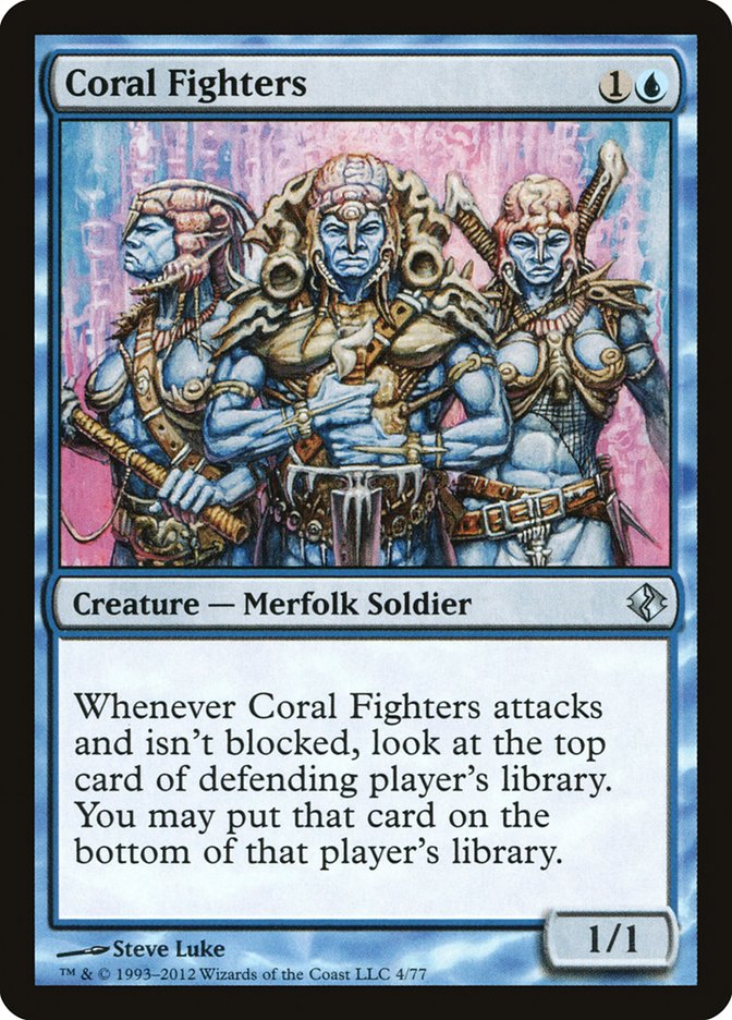 Coral Fighters [Duel Decks: Venser vs. Koth] | Grognard Games