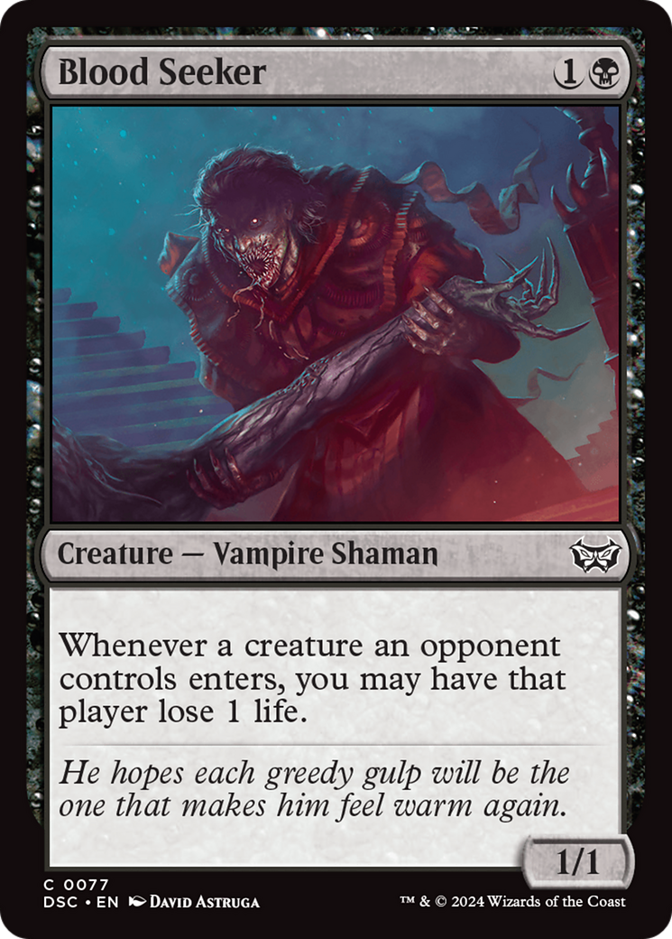 Blood Seeker [Duskmourn: House of Horror Commander] | Grognard Games