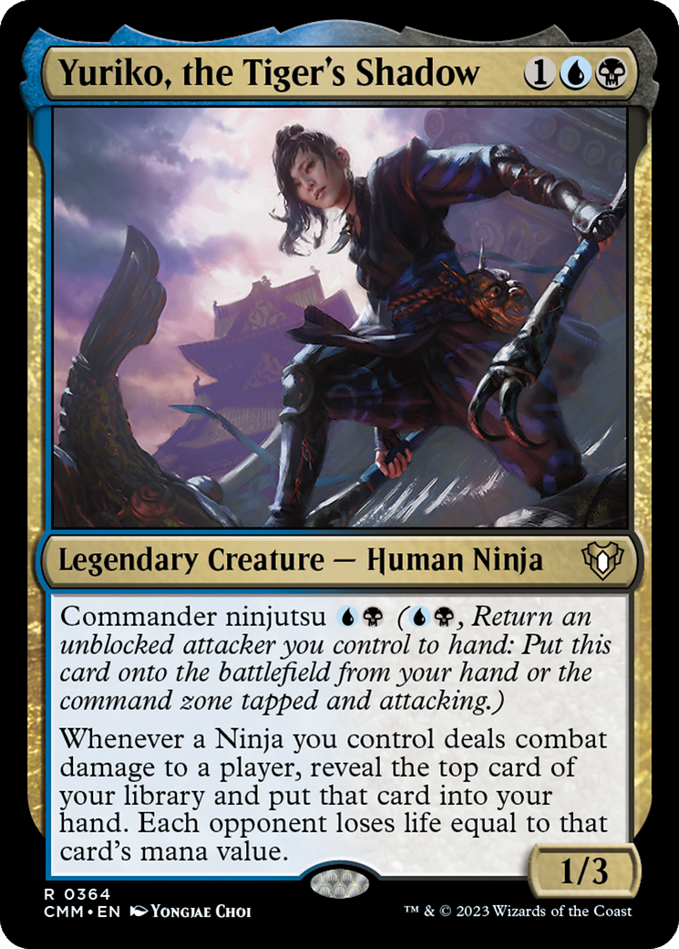 Yuriko, the Tiger's Shadow [Commander Masters] | Grognard Games
