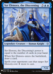 Syr Elenora, the Discerning [Mystery Booster] | Grognard Games