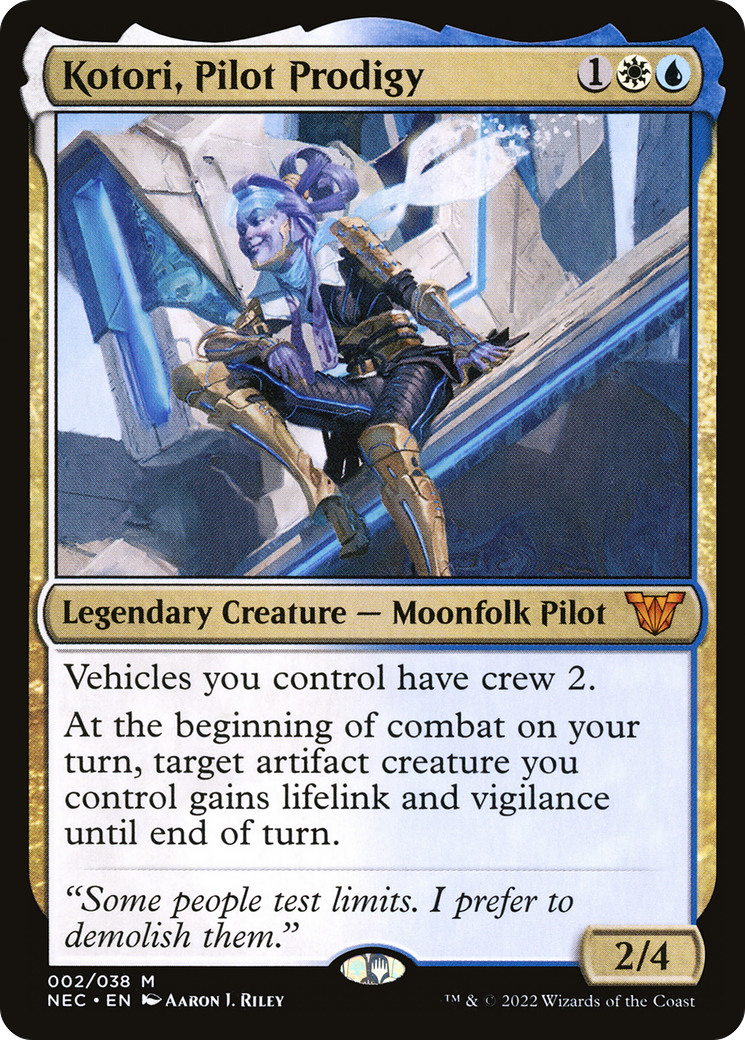 Kotori, Pilot Prodigy [Kamigawa: Neon Dynasty Commander] | Grognard Games