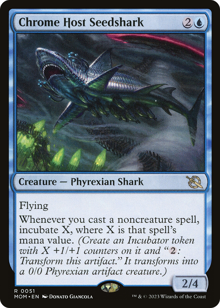 Chrome Host Seedshark [March of the Machine] | Grognard Games