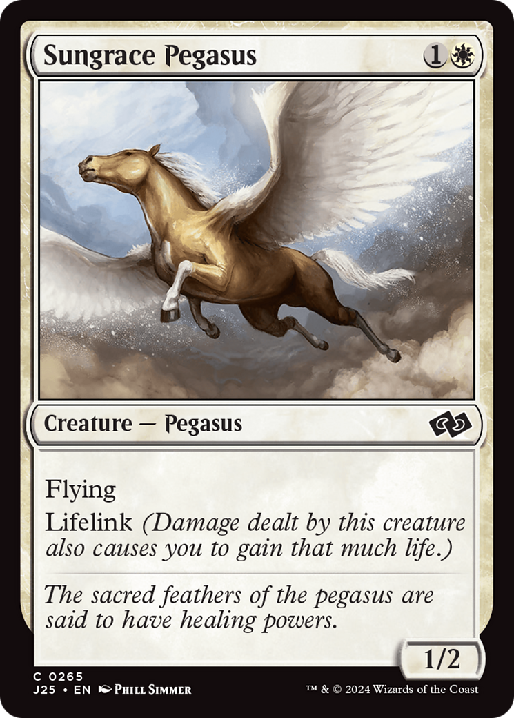 Sungrace Pegasus [Foundations Jumpstart] | Grognard Games