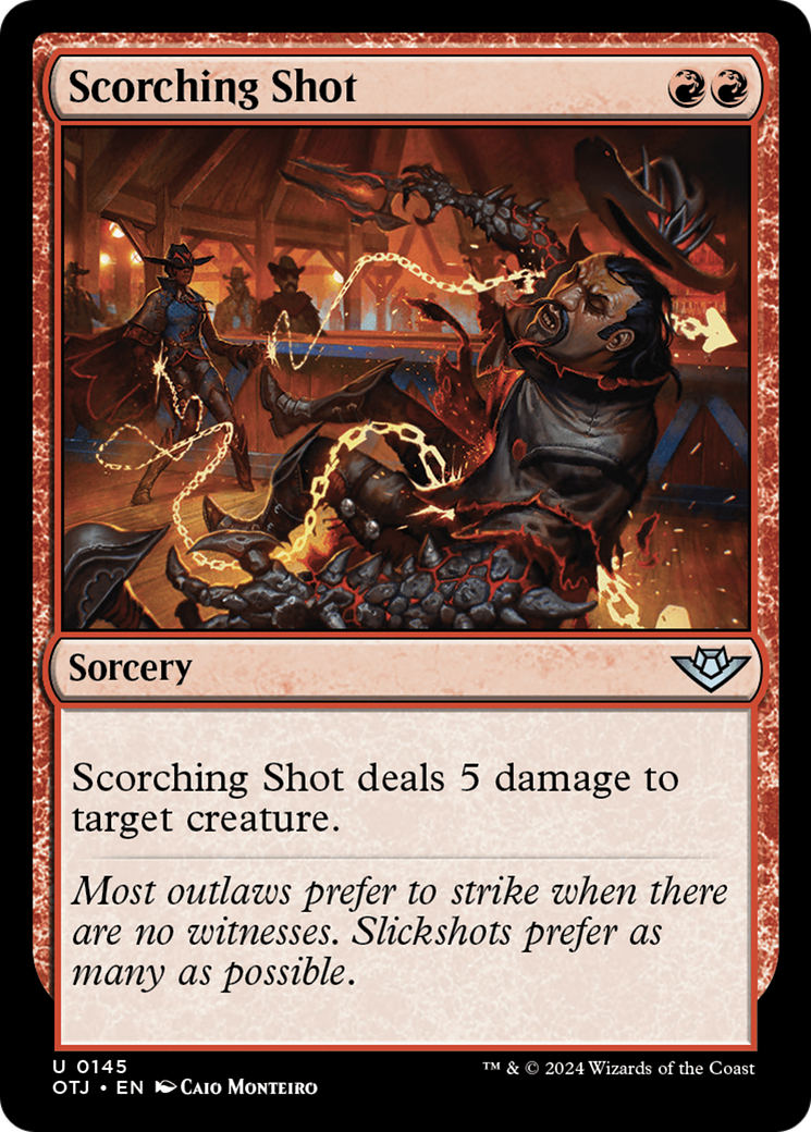 Scorching Shot [Outlaws of Thunder Junction] | Grognard Games