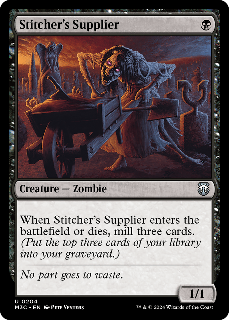 Stitcher's Supplier [Modern Horizons 3 Commander] | Grognard Games