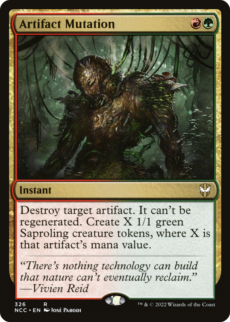 Artifact Mutation [Streets of New Capenna Commander] | Grognard Games