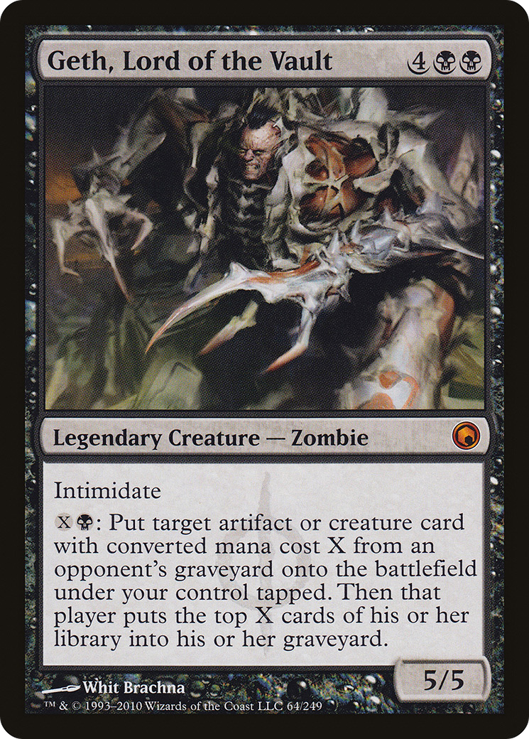 Geth, Lord of the Vault [Scars of Mirrodin] | Grognard Games