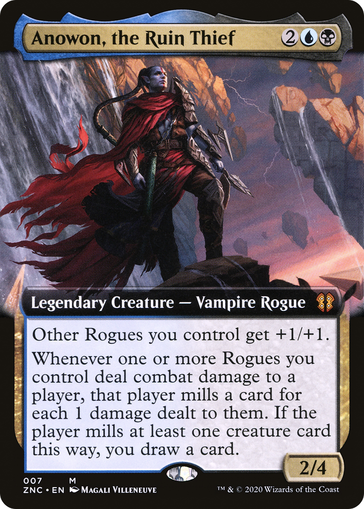 Anowon, the Ruin Thief (Extended Art) [Zendikar Rising Commander] | Grognard Games