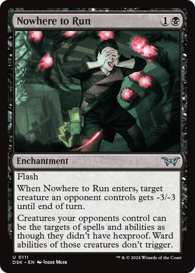 Nowhere to Run [Duskmourn: House of Horror] | Grognard Games