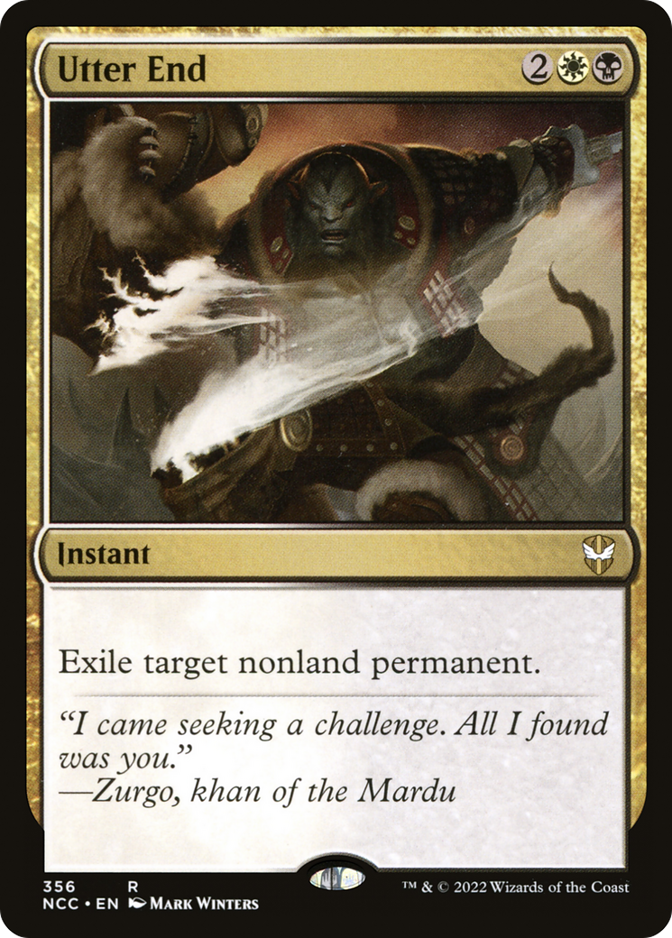 Utter End [Streets of New Capenna Commander] | Grognard Games