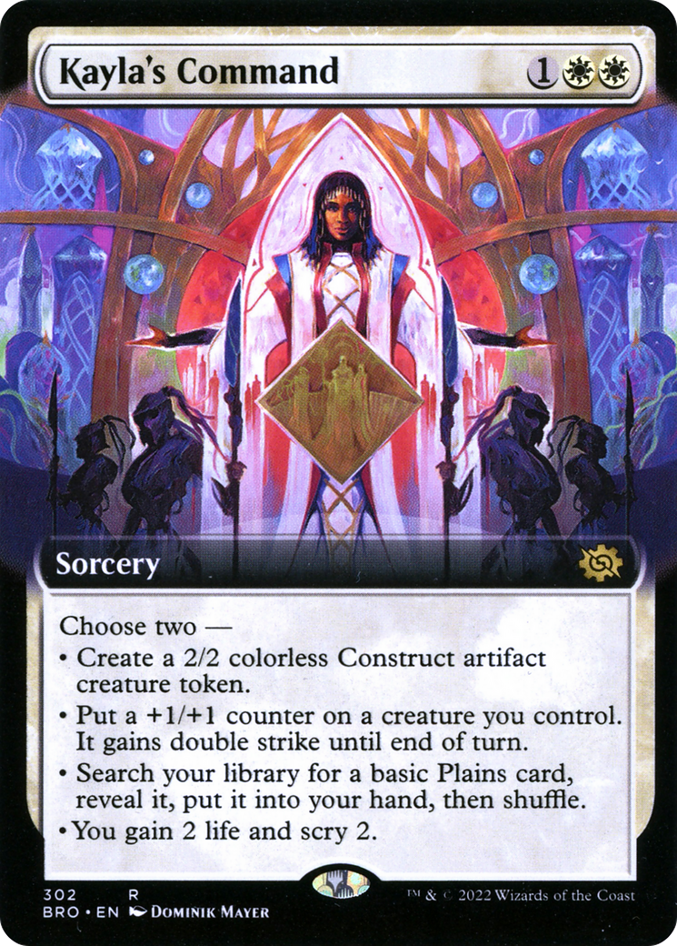 Kayla's Command (Extended Art) [The Brothers' War] | Grognard Games