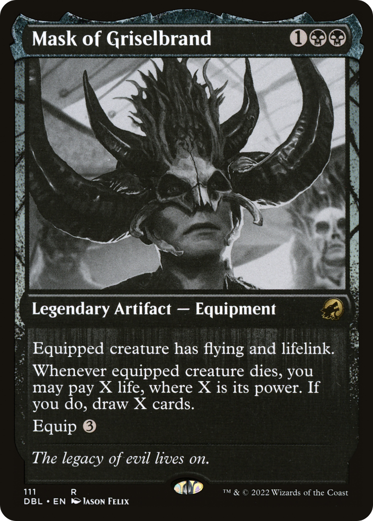 Mask of Griselbrand [Innistrad: Double Feature] | Grognard Games