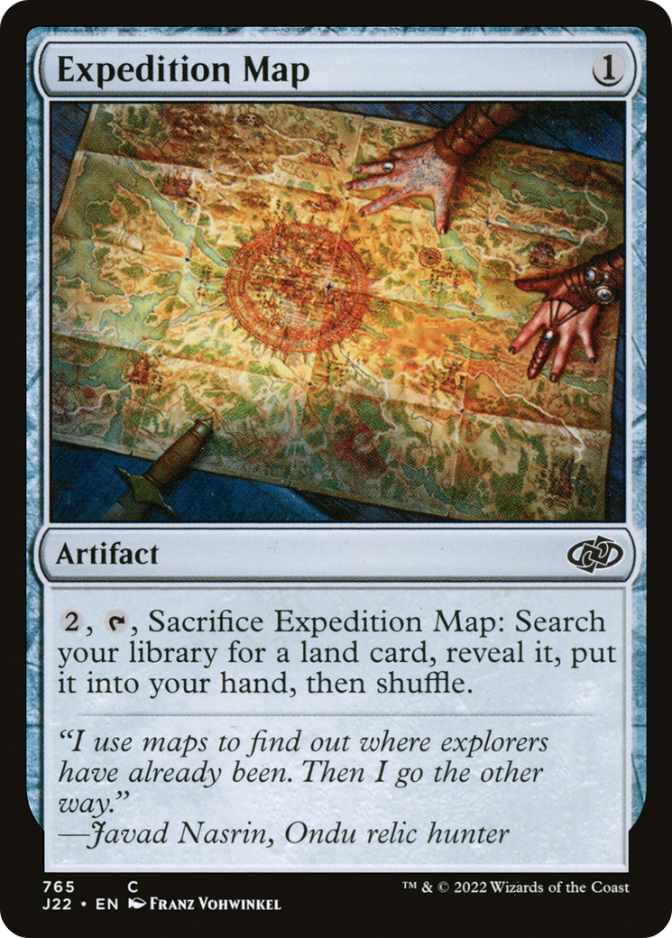 Expedition Map [Jumpstart 2022] | Grognard Games