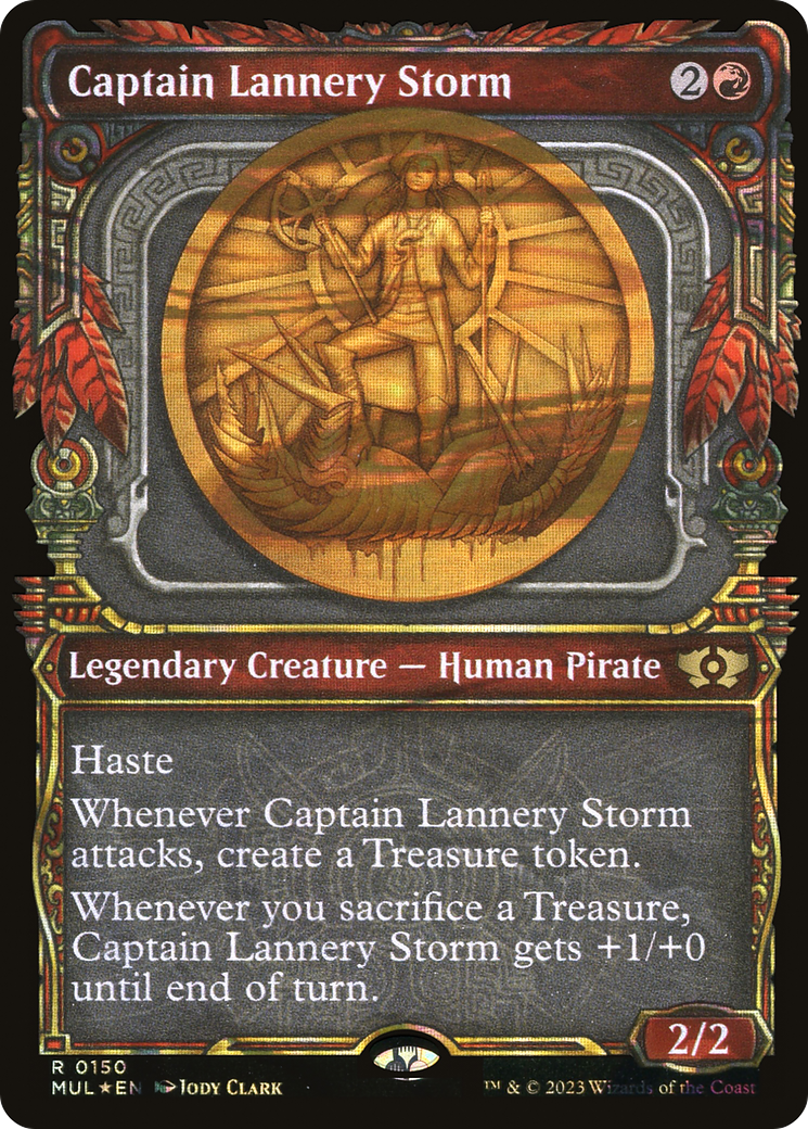 Captain Lannery Storm (Halo Foil) [Multiverse Legends] | Grognard Games