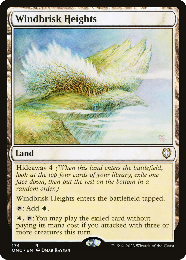 Windbrisk Heights [Phyrexia: All Will Be One Commander] | Grognard Games