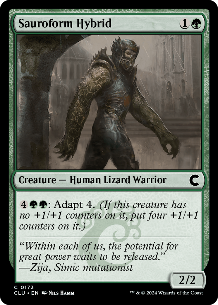 Sauroform Hybrid [Ravnica: Clue Edition] | Grognard Games