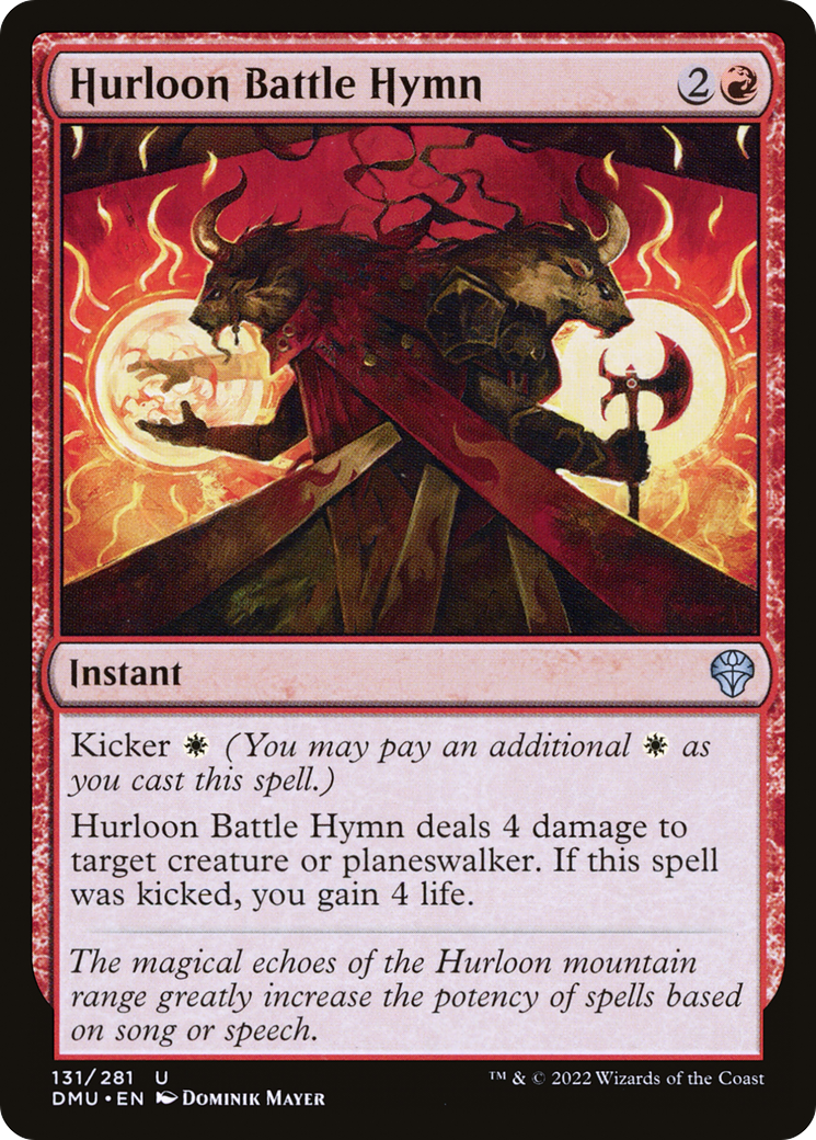 Hurloon Battle Hymn [Dominaria United] | Grognard Games