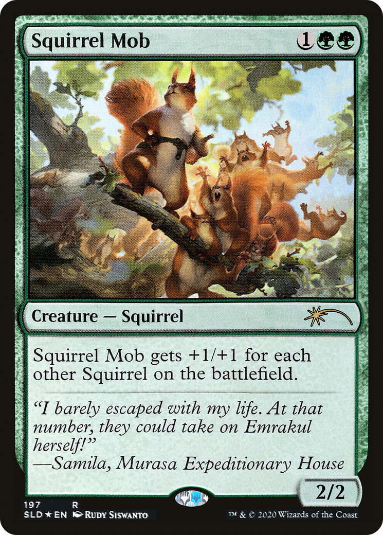 Squirrel Mob [Secret Lair Drop Series] | Grognard Games