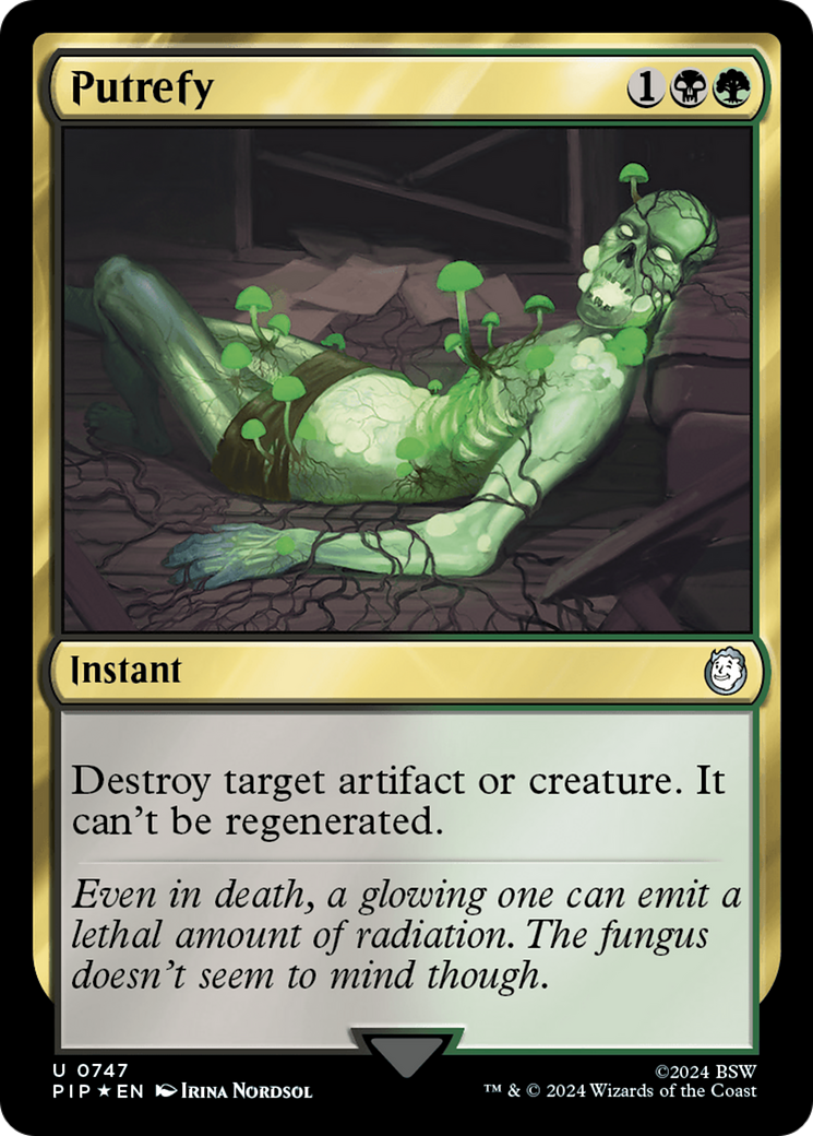 Putrefy (Surge Foil) [Fallout] | Grognard Games