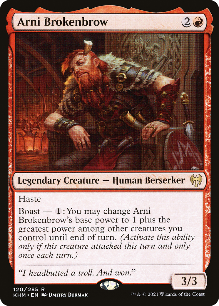 Arni Brokenbrow [Kaldheim] | Grognard Games