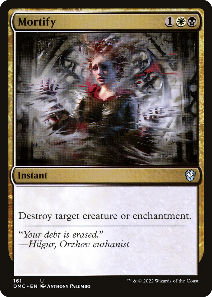 Mortify [Dominaria United Commander] | Grognard Games