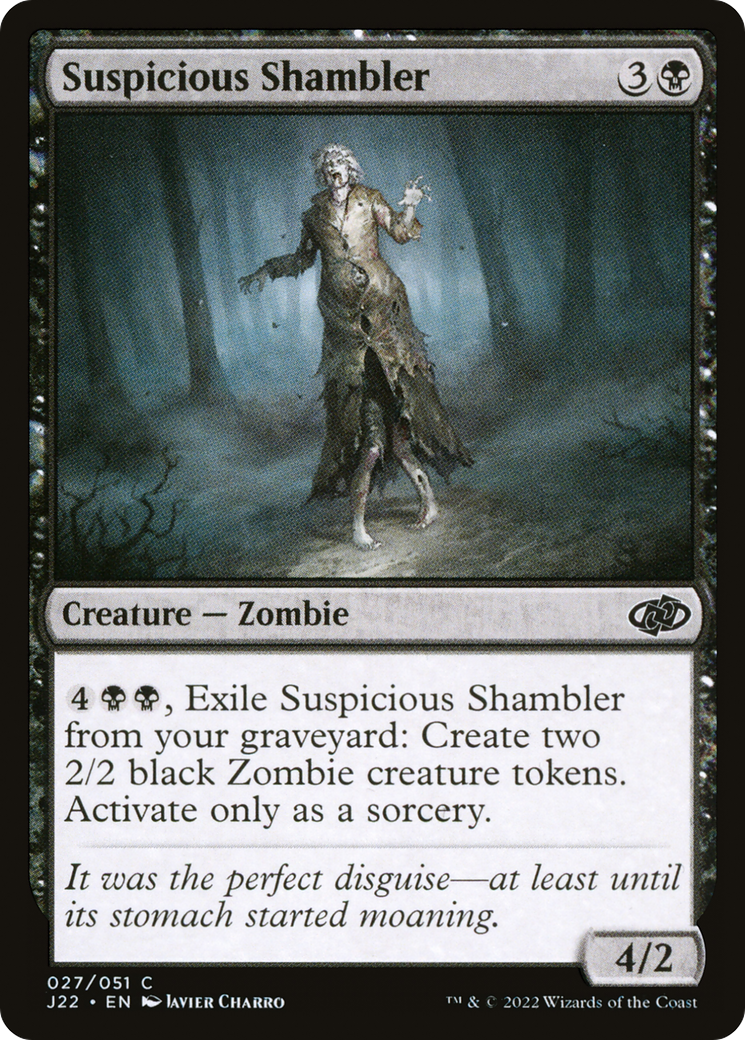 Suspicious Shambler [Jumpstart 2022] | Grognard Games