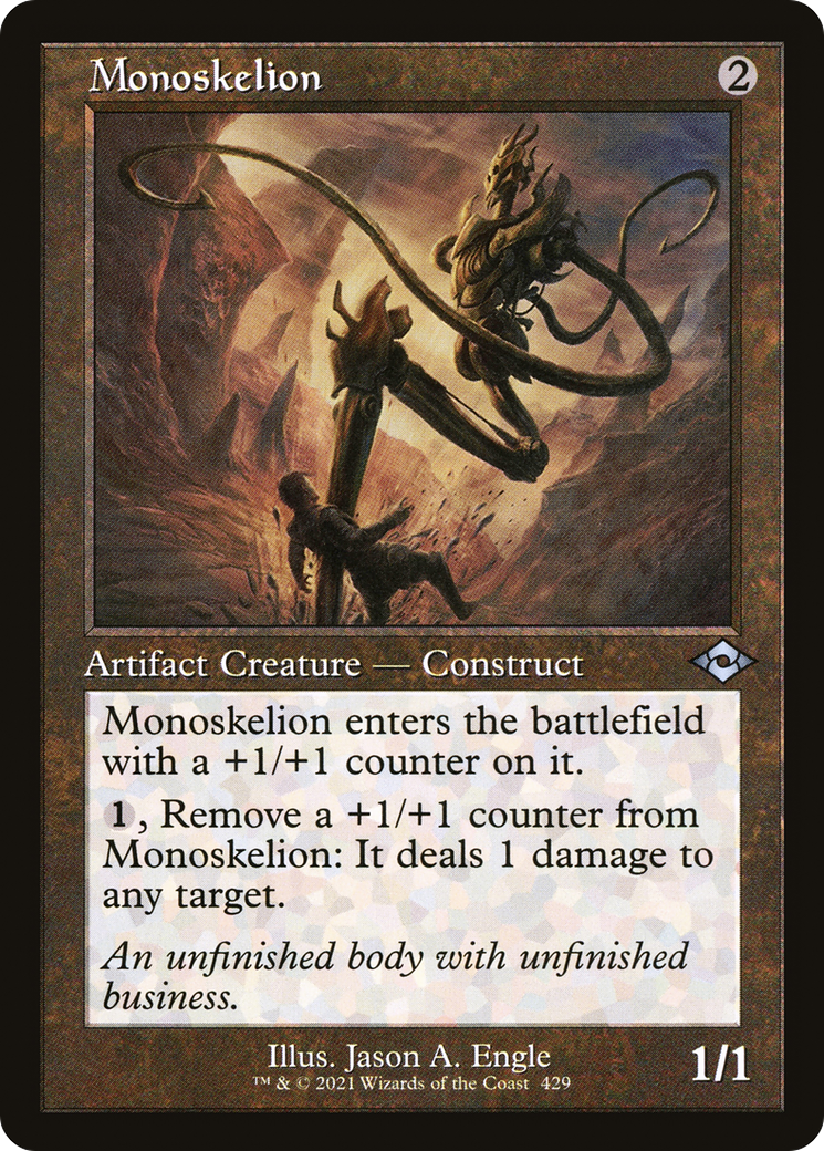 Monoskelion (MH2-429) - Modern Horizons 2 Etched Foil | Grognard Games