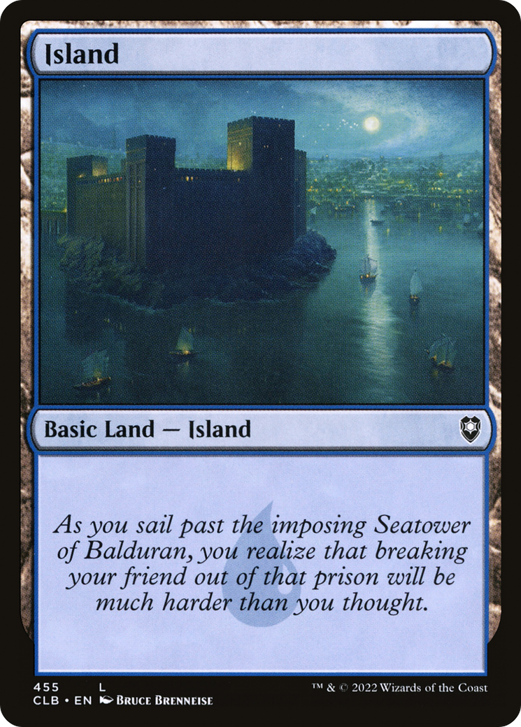 Island (455) [Commander Legends: Battle for Baldur's Gate] | Grognard Games