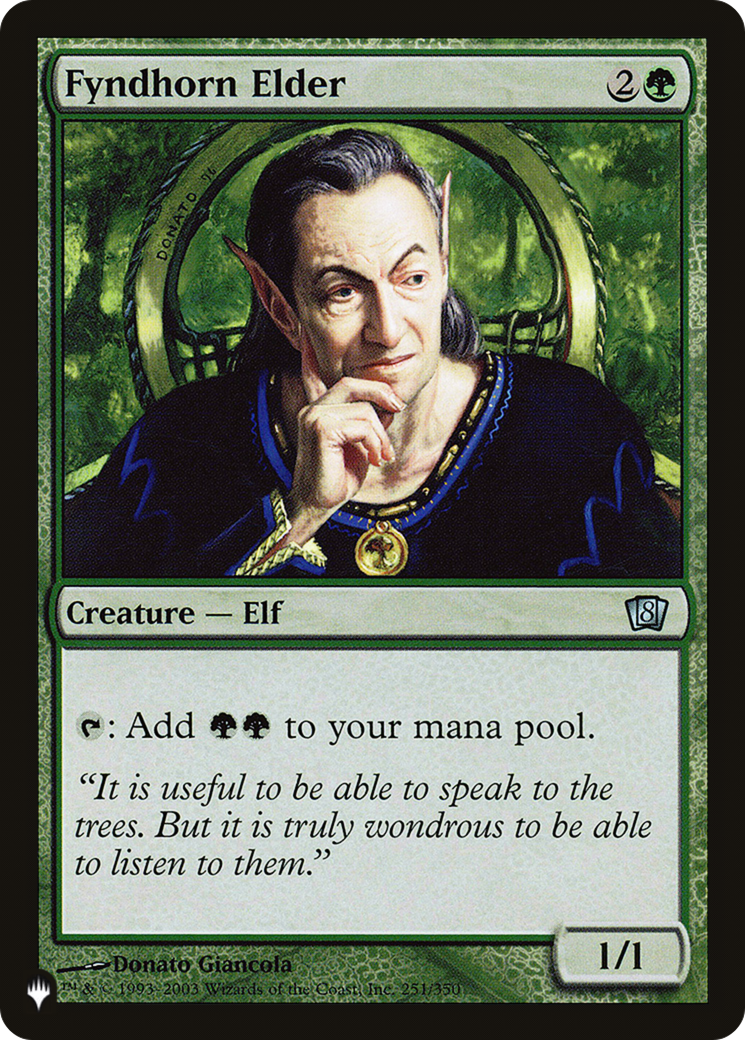 Fyndhorn Elder [The List] | Grognard Games